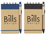 SH6110 Eco-Inspired Spiral Jotter & Pen With Custom Imprint